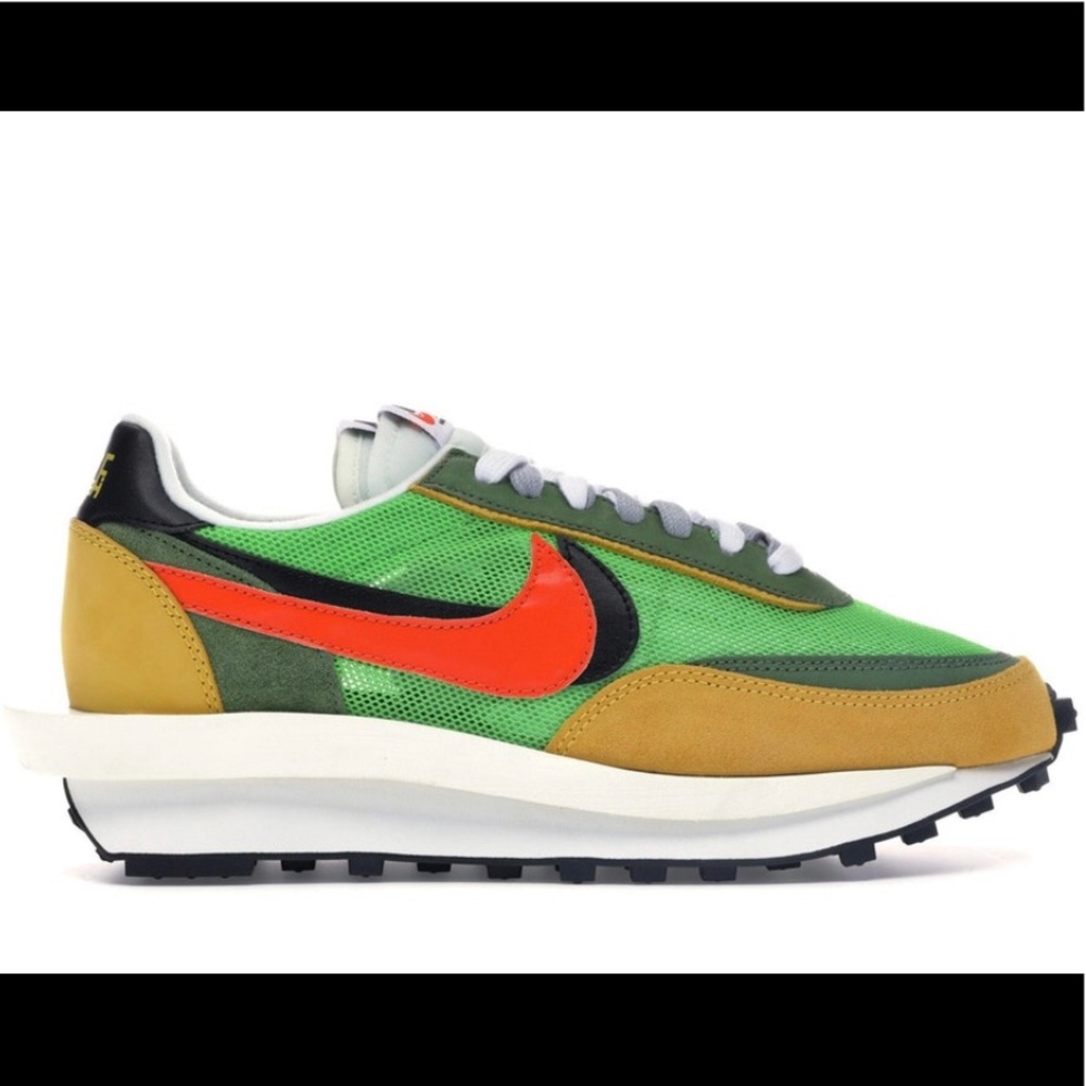 Nike Green and Orange Sneakers